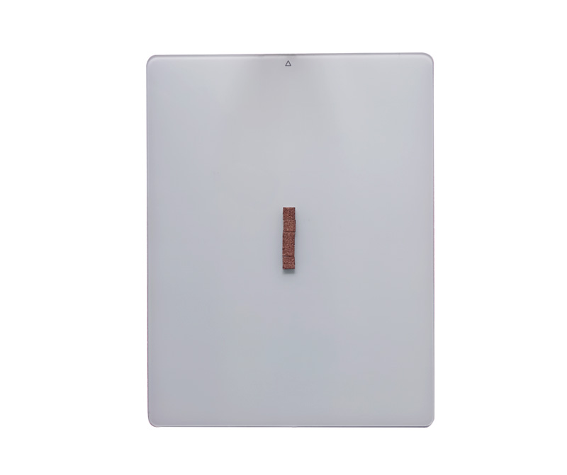 Household electrical cabinet panel glass