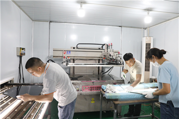 Screen printing process