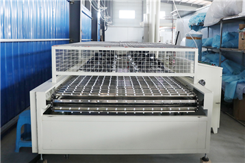 Silk screen baking line